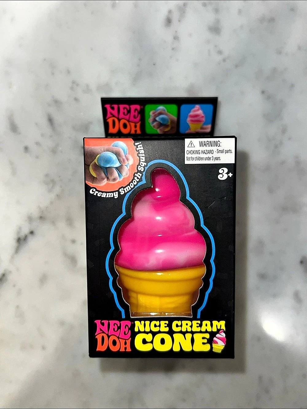 NeeDoh Nice Cream Cone - Pink
